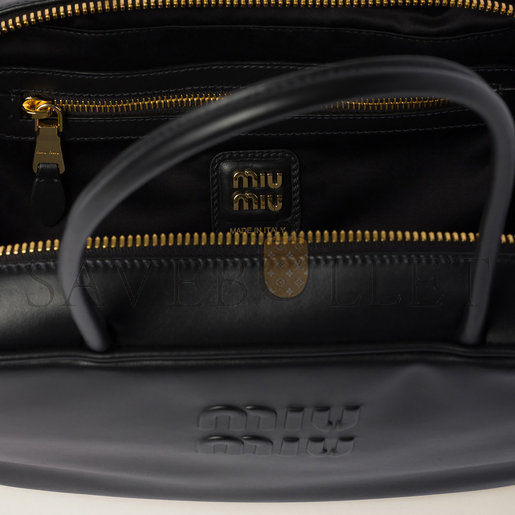 M1v M1v beau leather top-handle bag 5bb172 (29*17*9cm)